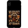 Trash Raccoon Lover Garbage Custodia per iPhone XS Max Detective procioni che raccogliamo all'alba