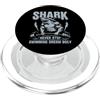 Apex Predator Gym Wear Squalo Bodybuilding Palestra Motivazione Never Stop Nuoto PopSockets PopGrip per MagSafe