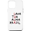 Lava Tua Alma Brasil Lula Brazil Retro V Custodia per iPhone 12 Pro Max Lava Tua Alma Brasil Lula Brasile Retro Vintage
