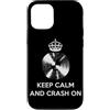 Cymbals Gift / Drummer Gifts for Men and Custodia per iPhone 12/12 Pro Piatti Batterista Piatti per batteria