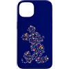 Disney Custodia per iPhone 13 Disney Mickey Mouse Spring Flower Easter Egg Silhouette Pose