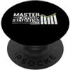 profession academic degree university ca Maestro di statistica applicata (M.A.S.) PopSockets PopGrip Adesivo