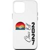 Senior Class Of 2027 Retro Mountain Sapp Custodia per iPhone 12 mini Classe senior del 2027 Retro Mountain Sunrise HS-College Grad