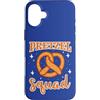 Pretzel Baking Lovers Bavarian German Ce Custodia per iPhone 16 Plus Bavarese Pretzel Squad Citazione Divertente Tedesco Pretzel Lovers