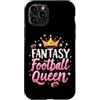 Flo Design Fantasy Football Outfits Custodia per iPhone 11 Pro Fantasy Football Queen Women Fantasy Football Funny Women