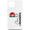 Senior Class Of 2027 Retro Mountain Sapp Custodia per iPhone 13 Classe senior del 2027 Retro Mountain Sunrise HS-College Grad