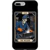 Welder Tarot Card Metal Worker Graphic Custodia per iPhone 7 Plus/8 Plus Il saldatore Tarocchi Carta Amante Saldatura Scheletro Metalworking