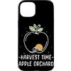 Apple Picking Season Fall Harvest Autumn Custodia per iPhone 15 Plus Tempo di raccolta Mele Frutteto di mele Picker Giorno della raccolta delle mele