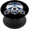 Jimbeels ICE BROOM CREW Broomball sul ghiaccio PopSockets PopGrip Adesivo
