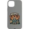 Raccoons - Valmar Gear Custodia per iPhone 15 Plus Rispetta la gente del posto Divertente Trash Panda Raccoon Gangster Retro