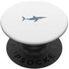 Emotional Support Shark Do Not Pet Gifts Squalo di supporto emotivo PopSockets PopGrip Adesivo