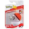 Pokémon PKW4606 - Clip and Go Pokéball - Picochilla e Reball, Poké ball ufficiale con figura mobile da 5 cm