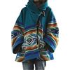 Holywim Yellowstone Beth Dutton Kelly Reilly - Cappotto invernale da donna in pile con cappuccio e fibbia a corno, Colore: 001, 48