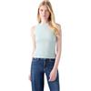 Guess SL Francine Smock Hotfix Top T-Shirt Donna