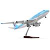 QIYUMOKE 1/160 Boeing 747 Korea Airlines Modello Grande da 17 Pollici Modellino di Aeroplano Pressofuso con Supporto Modello di Compagnia Aerea da Collezione per Gli Appassionati di Aviazione Regalo