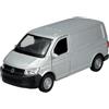 Generisch Welly 43762 - Modellino di auto compatibile con VW Volkswagen T6, colore argento, versione T5 dal 2° Facelift 2015, 1/34-1/39, in metallo