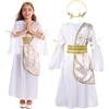 KumSoomliy Athena - Costume greco per cosplay, per bambine, per Halloween, principessa, cosplay