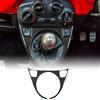 KUNGKIC Per Fiat 500 500C 2008-2015 Abarth 595 695 595C 695C 2012-2015 in fibra di carbonio per console centrale auto, pannello del cambio, telaio interno, adesivo, accessori, regalo