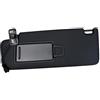 Generico Aletta Parasole Auto Per VW Per Golf 7 MK7 2013-2021 | Codici 5GG857551 5GG857552 | Pannello Parasole Anteriore Con Specchietto Parasole Parabrezza(Nero,Sinistra)
