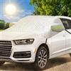 ZHXGO Copertura Parabrezza Aut Multifunzionale, Parasole Auto Copertura di Protezione Telo per Protezione Solare e Freddo, Pieghevole Generico Copriparabrezza di Veicoli per Maggior Parte SUV Camion