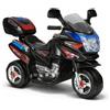 LEAN TOYS Kinder Motorrad Elettrico 6V LED Veicolo Batteria Nero