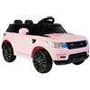 LEAN TOYS Auto Elettrica per Bambini 2x45W RC Auto Bambino Luce LED Musica USB MP3