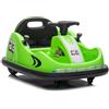 LEAN TOYS Gokart Elettrico Per Bambini Auto Elettrica Giocattolo Con LED Verde