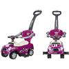 LEAN TOYS Kinder Rutschauto Schiebeauto Sportwagen Lauflernwagen Con Musica Hupe Lila 9M+