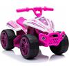 LEAN TOYS Quad Elettrico Per Bambini 6V ATV Per Bambina Rosa Miniquad