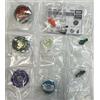 TOMY BEYBLADE X UX-21 Hells Nether Deck Set di 3 senza scatola senza beycode Takar...