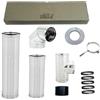 Nova italf kit INOX tubi canna fumaria stufa pellet D 80 tubo acciaio INOX 304