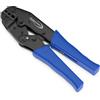 RedStar24 Pinza crimpatrice per capicorda isolati, 0,5 - 6,0 mm², funzione a cricchetto e pressatura di precisione, pinza capicorda | pinza per crimpare | ideale per lavori elettrici e connessioni