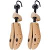 LINONI Professionale per Scarpa Albero, Legno Naturale Unisex Lunghezza e Larghezza Regolabili Barella di Scarpe Durevole per Uomo Donna Bambino,Natural,M(41~46)