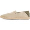 Tommy Hilfiger Uomo Espadrillas Core Textile con Logo, Beige (Beige), 42 EU