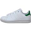 adidas Stan Smith C, Sneaker Unisex - Bambini e ragazzi, Bianco (Ftwr White/Ftwr White/Green Fx), 29 EU