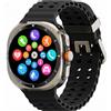 GiDaCom Smartwatch con Chiamata Bluetooth - Orologio Intelligente Full Touch Fitness Tracker con Display IPS 1.43 Pollici, Batteria 10 Giorni, Monitoraggio Frequenza Cardiaca e Sonno (Nero)