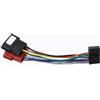 SageFurned Cavo adattatore per altoparlante elettrico a 20 pin per autoradio per cavo adattatore ISO 20 pin con connettore DIN adatto per la maggior parte dei veicoli per sistemi stereo auto che forniscono
