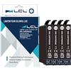 LCL Cartucce d'inchiostro Compatibile con 405XL C13T05H44020 Nero (4Pack) | Sostituzione per Epson WorkForce Pro WF-3820DWF WF-3825DWF WF-4820 WF-4820DWF WF-4825 WF-4825DWF WF-4830DTWF WF-7310DTW