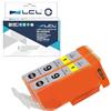 LCL Cartucce d'inchiostro Compatibile PGI-9 PGI-9Y 9Y (2 Giallo) | Sostituzione per Canon Pixma Pro 9500 Pro9500 Mark II