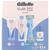 Gillette Set Gillette Venus per la cura intima: rasoio + 2 lame + crema idratante Satin Care