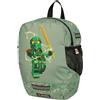 SKANDO BAGS Zaino per asilo LEGO NINJAGO, Spinjitzu Master: borsa leggera con spalline regolabili, targhetta per nome, tasca laterale a rete e riflettori su tutti i lati.