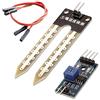 AZDelivery Sensori di Misurazione Umidità del Suolo Igrometro Moduli Umidità del Suolo compatibile con arduino incluso un E-Book!