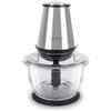 CASO UZ 400 - Tritatutto universale, 4 lame in acciaio inox di alta qualità, resistente contenitore in vetro da 1,2 litri, ideale per tritare frutta, verdura, pesce, carne, noci
