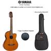 YAMAHA NCX1C NATURAL CHITARRA CLASSICA CUTAWAY ELETTRIFICATA CON BORSA e TAPPO
