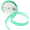 I nastri Inastri - Nastro sbieco di Cotone 25/5/ 5 mm, Verde a Pois Bianchi 265