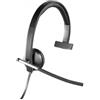 Logitech Cuffie a filo con microfono Logitech H650E - Nero - refurbished