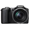 Nikon Macchina fotografica compatta L100 - Nero + Nikon Nikkor 15x Optical Zoom VR 28-420mm f/3.5-5.4 f/3.5-5.4 - refurbished