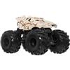 Hot Wheels Monster Trucks - Veicolo giocattolo Batmobile Tumbler versione mimetica caffè, scala 1:24, per bambini dai 3 anni in su