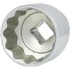 KS TOOLS Bussola da 1/2, 12 punte, 34 mm, su gancio