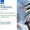 Robert Parsons First Great Service, Responds for the Dead (Smith) (CD) Album